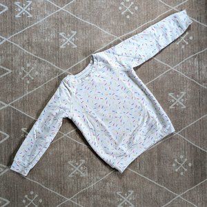 Monica + Andy Rainbow Sprinkles Sweatshirt